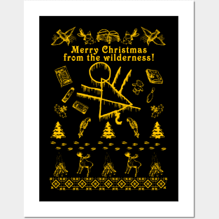 Christmas from the Wilderness - Holiday Sweater Posters and Art